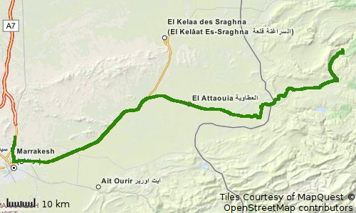 Briech Ouzoud Route